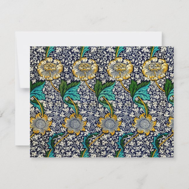 Kennet, pattern by William Morris (version 2) Card (Front)