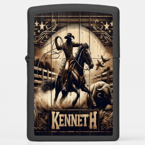 Kenneth Cowboys Chase Zippo Lighter