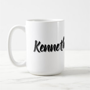 Kenneth Mens Name,  Coffee Mug