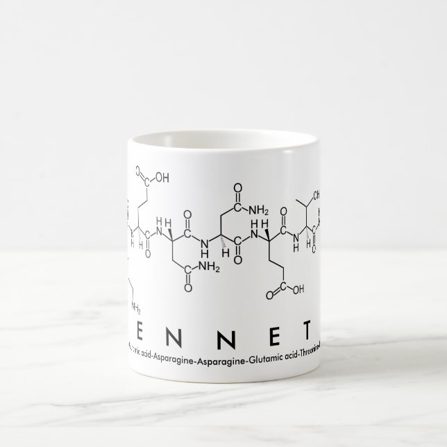 Kenneth peptide name mug (Center)