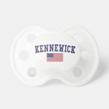 Kennewick Us Flag Pacifier by republicofcities at Zazzle
