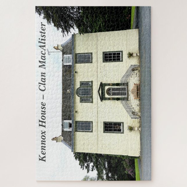 Kennox House – Clan MacAlister Jigsaw Puzzle (Vertical)