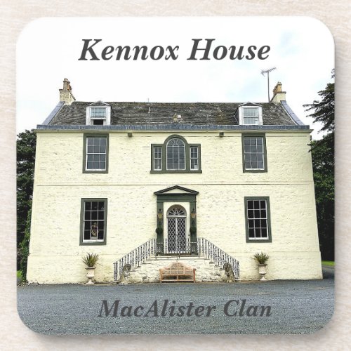 Kennox House   MacAlister Clan Drink Coaster
