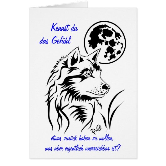 Kennst du....... Karte Cards (Front)