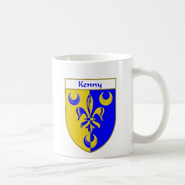 Kenny Coat of Arms/Family Crest Coffee Mug (Right)