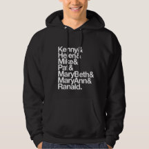 Kenny&Helen&Mike&Pat&MB&MA&Ranald. (Hoodie)