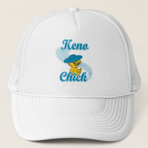 Keno Chick 3 Trucker Hat