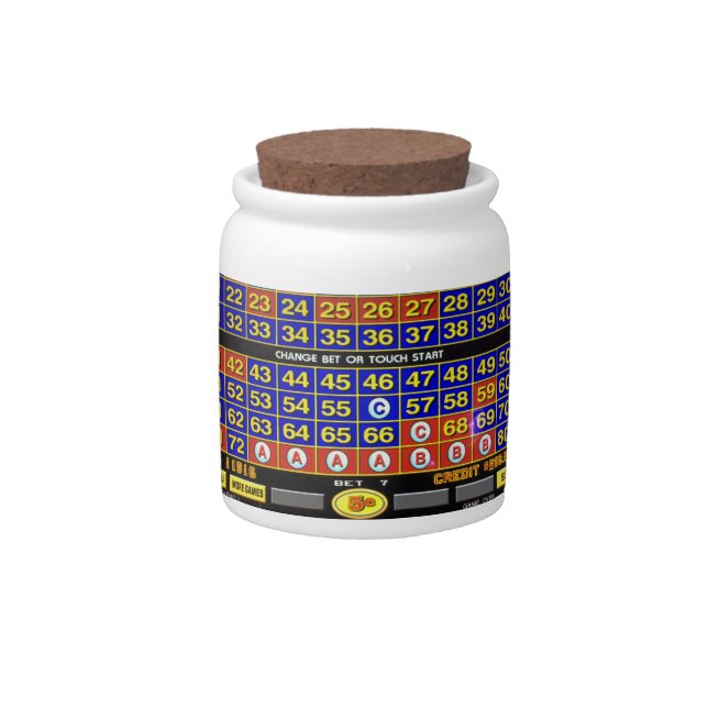 Keno Fund Candy Jar (Front)