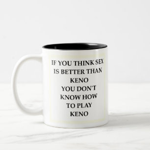 KENO Two-Tone COFFEE MUG