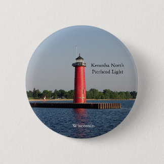 Kenosha North Pierhead Light button