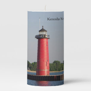 Kenosha North Pierhead light candle