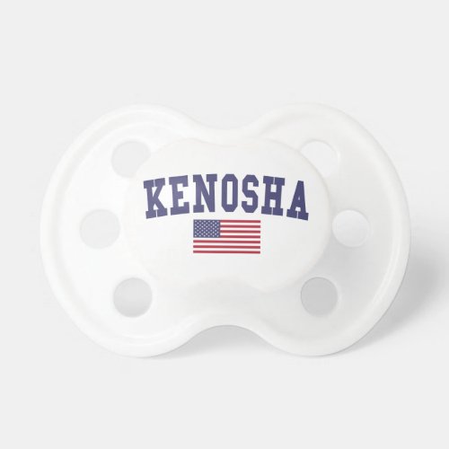 Kenosha US Flag Pacifier