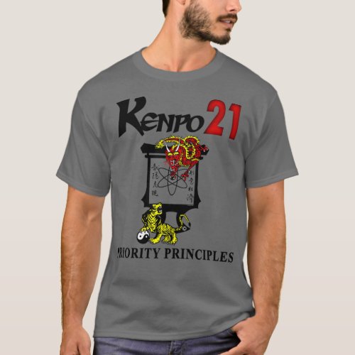 Kenpo 21 Priority Principles T_Shirt