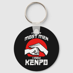 Kenpo Aggressive Self Defense Karate Martial Arts Keychain