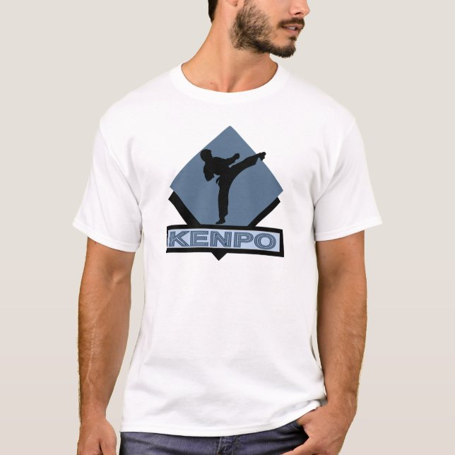 Kenpo bue diamond T-Shirt (Front)
