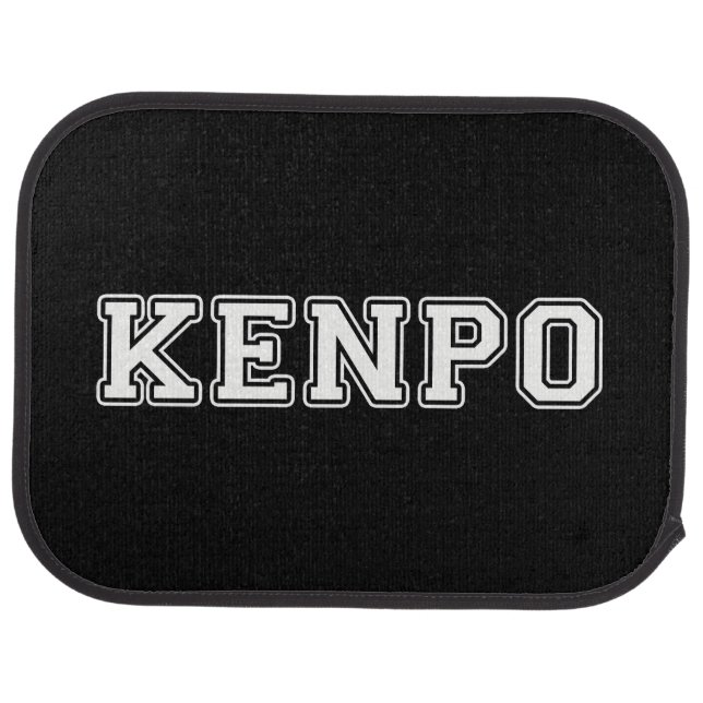 Kenpo Car Floor Mat (Rear)