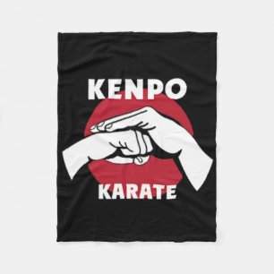 Kenpo Karate 1  Fleece Blanket