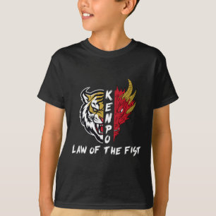 Kenpo Karate Law Of The Fist Funny Saying Martial T-Shirt