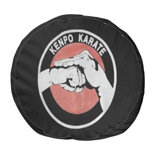 Kenpo Karate Martial Arts Custom Gift Pouf