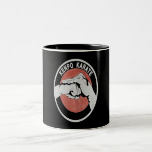Kenpo Karate Martial Arts Custom Gift Two-Tone Coffee Mug