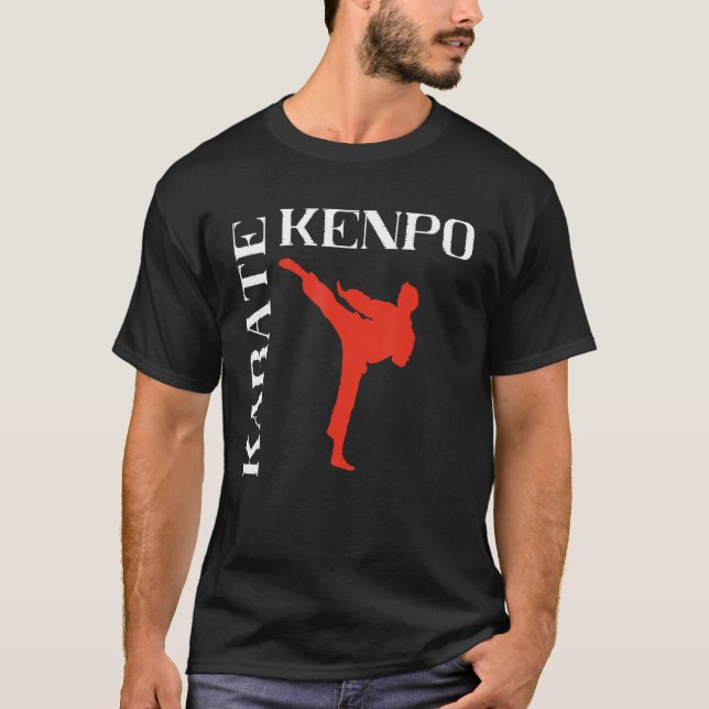Kenpo Karate Martial Arts Kempo Japanese Defense F T-Shirt (Front)