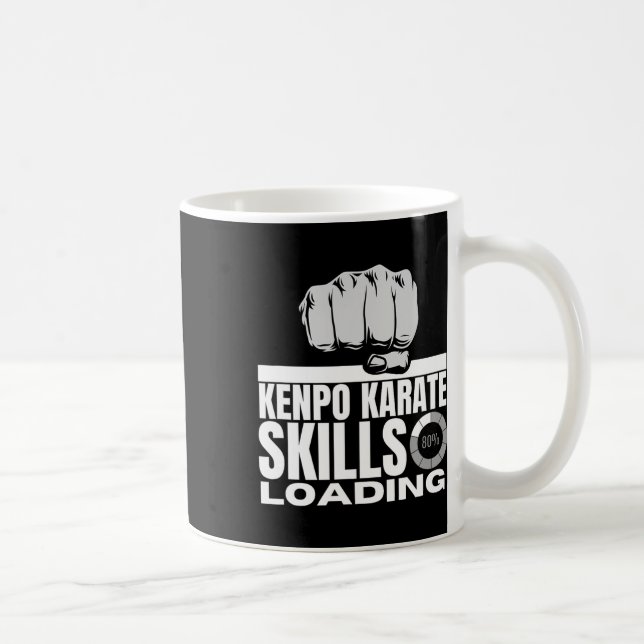 Kenpo Karate Skills Loading Funny American Kenpo 2 Coffee Mug (Right)