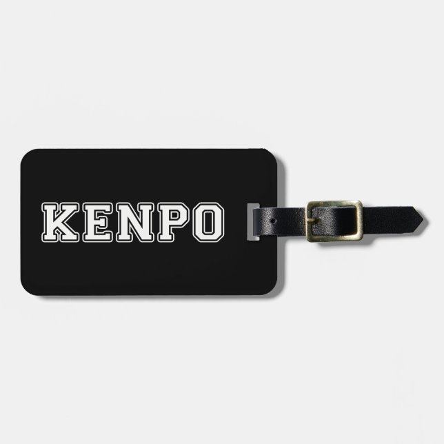 Kenpo Luggage Tag (Front Horizontal)