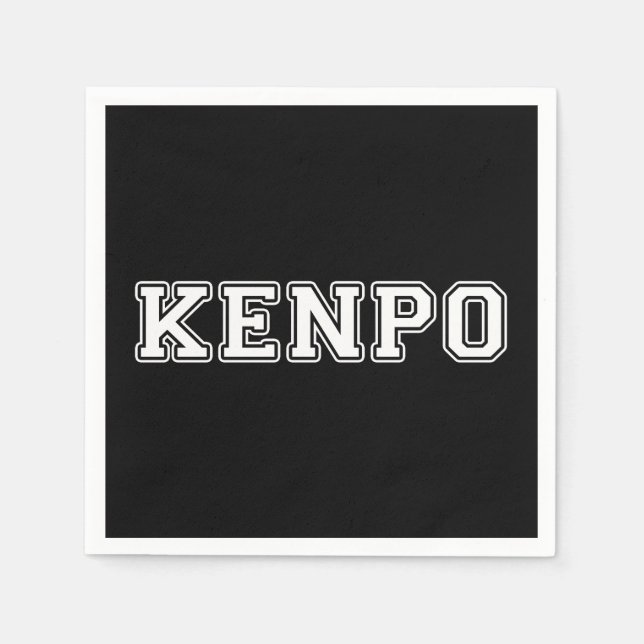 Kenpo Napkins (Front)