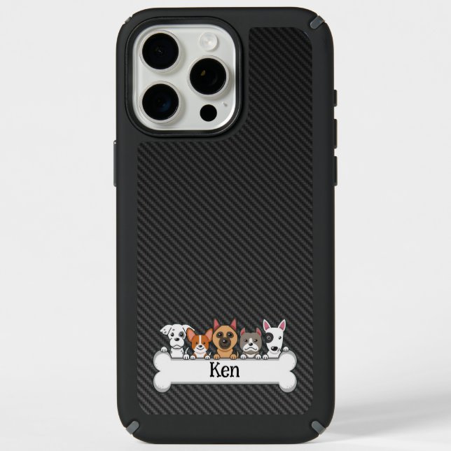 Ken's Dog Dad Speck iPhone Case (Front)