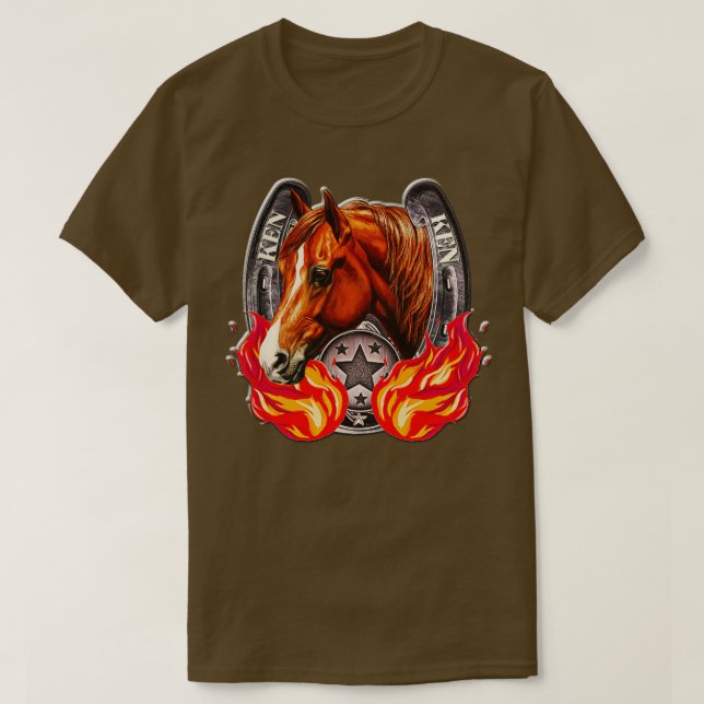 Kens Patriarchy Horse T-Shirt (Design Front)