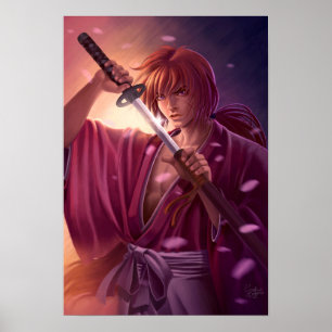 Kenshin Himura Poster