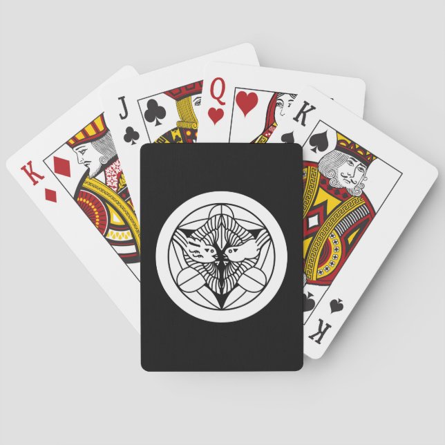 Kenshin Uesugi (H) Poker Cards (Back)