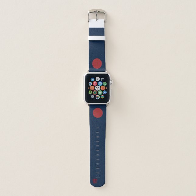 Kenshin Uesugi's Uma-jirushi Apple Watch Band (Front)