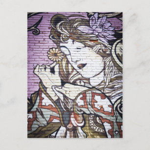 Kensington Market Street Art / Graffiti Postcard