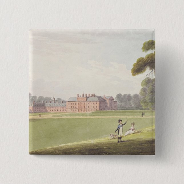 Kensington Palace Pinback Button (Front)