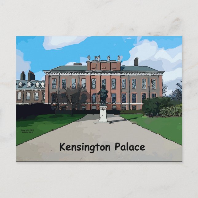 Kensington Palace Postcard (Front)