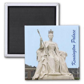 Kensington Palace's Queen Victoria Statue Magnet by TelestaiPix at Zazzle