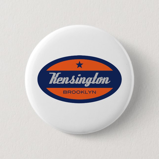 Kensington Pinback Button (Front)
