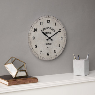 Kensington Station London Clock