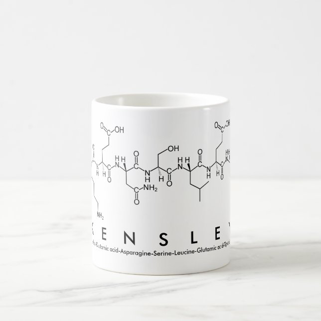 Kensley peptide name mug (Center)