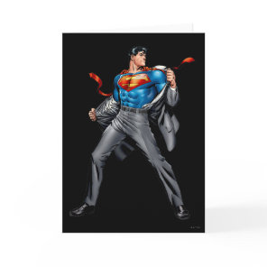 Kent changes into Superman Card