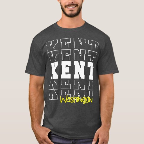 Kent city Washington Kent WA T_Shirt