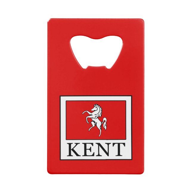 Kent County England Credit Card Bottle Opener (Front)