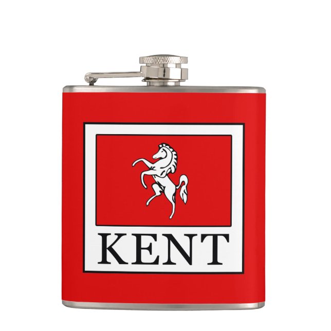 Kent County England Flask (Front)