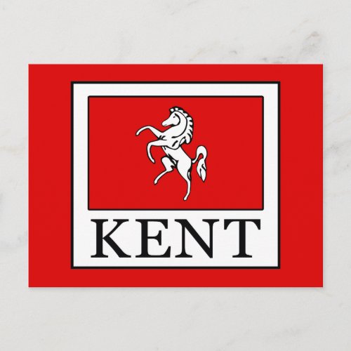Kent County England Postcard
