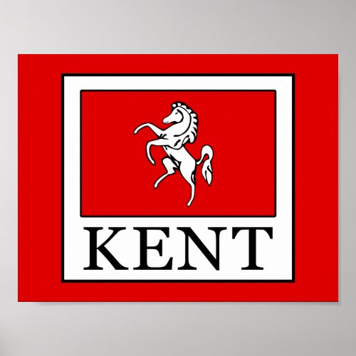 Kent County England Poster