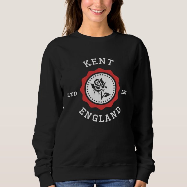 KENT England Rose Badge Sweatshirt (Front)