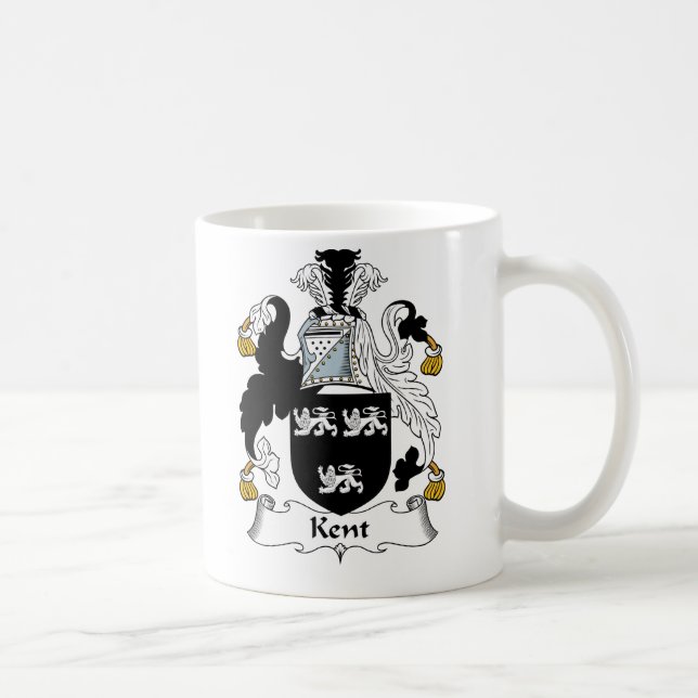 Kent Family Crest Coffee Mug (Right)