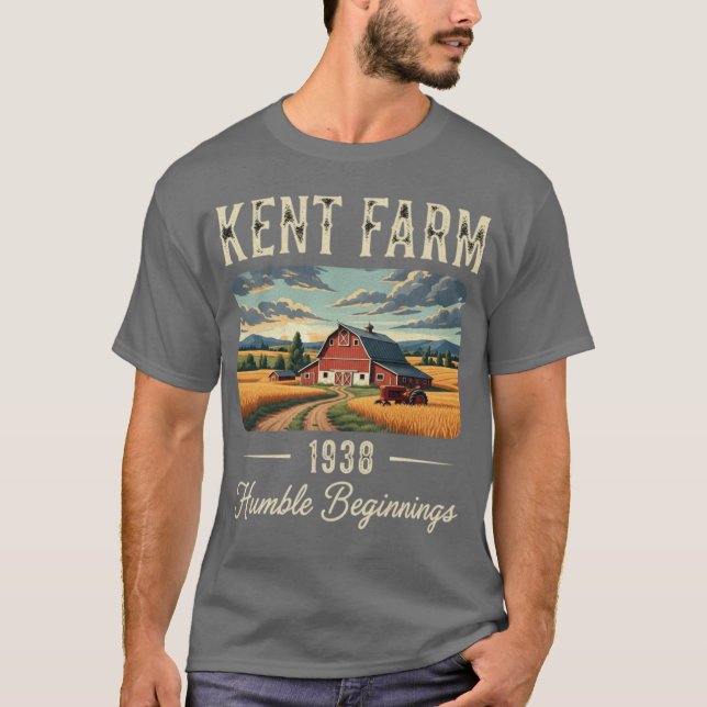 Kent Farm Humble Beginnings 1938 T-Shirt (Front)