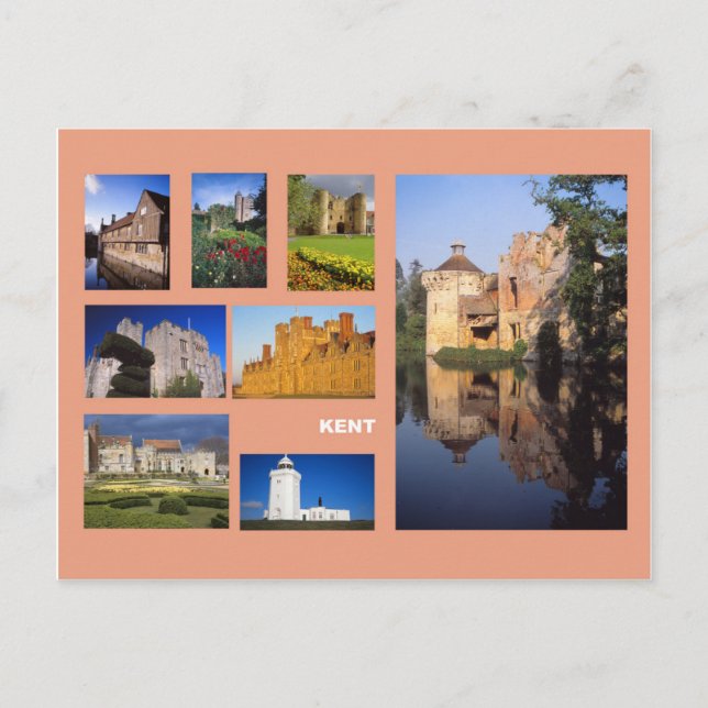 Kent multi-image postcard (Front)